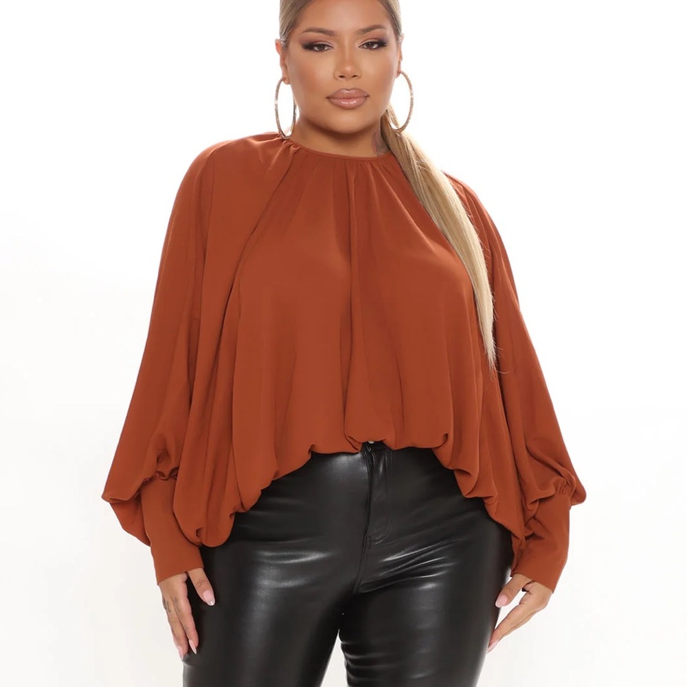 NWT Oversized Blouse - Plus Size